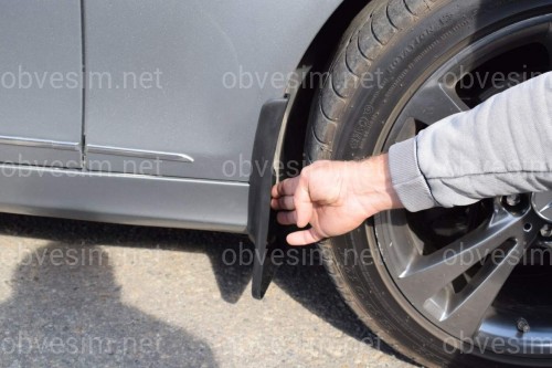 Бризковики Mercedes-Benz C-class W204 2007-2010 підходять седан та універсал комплект 4 шт.