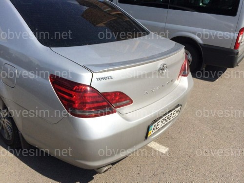 Спойлер ліп на багажник Toyota Avalon 2006-2010 ABS пластик під фарбування