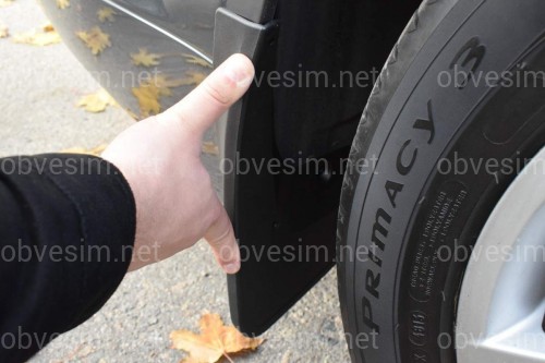 Бризковики BMW 5 Series E60 2004+ комплект 4 шт.