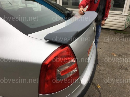 Спойлер на багажник RS Skoda Octavia A5 2004-2013 ABS пластик під фарбування