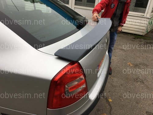 Спойлер на багажник RS Skoda Octavia A5 2004-2013 ABS пластик під фарбування