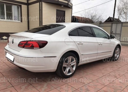 Спойлер лип на багажник Volkswagen Passat CC 08-11/CC 12-16 ABS пластик під фарбування