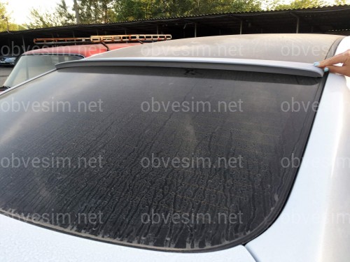 Козирок на скло Hyundai Elantra MD 2010-2015 ABS пластик під фарбування