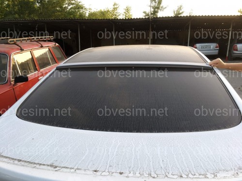 Козирок на скло Hyundai Elantra MD 2010-2015 ABS пластик під фарбування