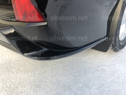 Обвіc комплект TRD SUPERIOR Lexus LX 570 450d 2015-2022 ABS пластик колір чорний