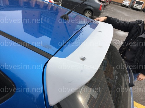 Спойлер козирок Hyundai I 30 2007-2011 хетчбек ABS пластик під фарбування