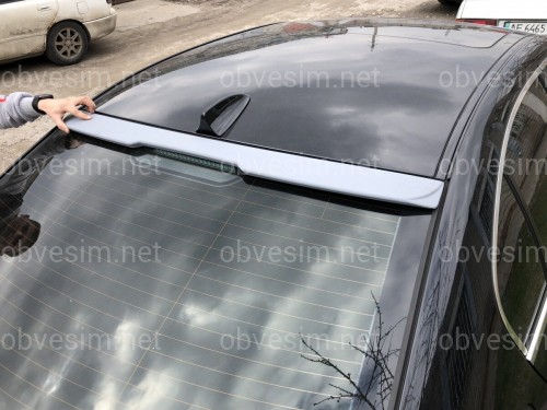 Козирок на скло BMW E60 2004-2009 ABS пластик під фарбування