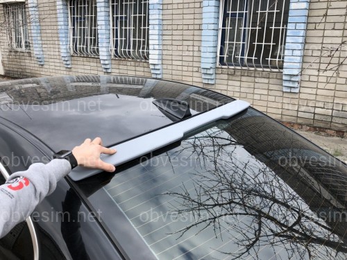 Козирок на скло BMW E60 2004-2009 ABS пластик під фарбування