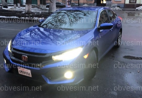 LED фари Honda Civic 10 2016-