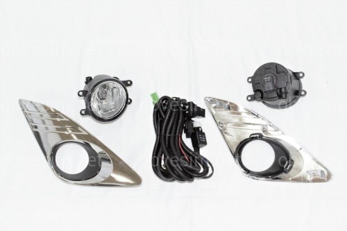 Комплект протитуманних фар Toyota Camry 50 USA LE / XLE 2012-2014 Chrome