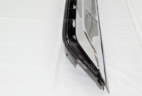 Хром переднего бампера F-Sport Lexus RX 2015-2019 5312248080 глянцевый хром