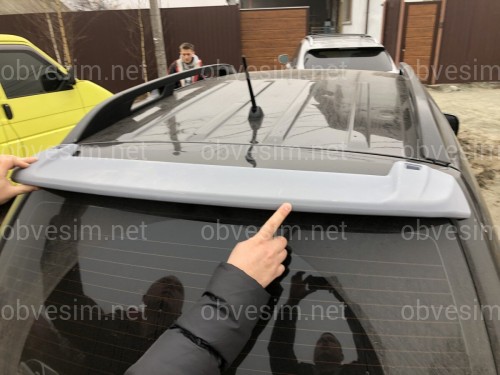 Спойлер козирок Subaru Forester 2008-2012 ABS під фарбування