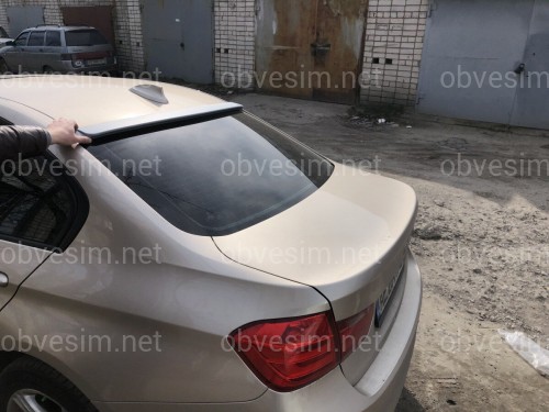 Козирок на скло BMW F30 2012-2018 ABS пластик під фарбування