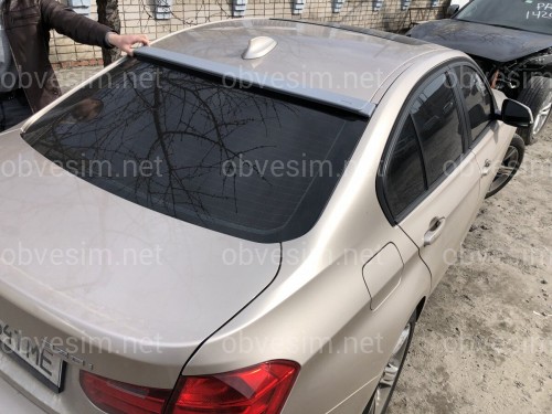 Козирок на скло BMW F30 2012-2018 ABS пластик під фарбування