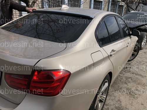 Козирок на скло BMW F30 2012-2018 ABS пластик під фарбування