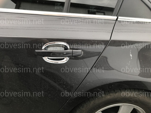 Накладки під ручки Chevrolet Cruze 2009- пластик