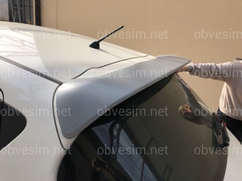 Спойлер козирок Nissan Juke 2011-2018 ABS пластик під фарбування
