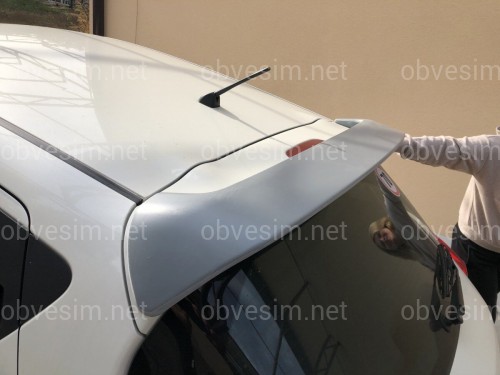 Спойлер козирок Nissan Juke 2011-2018 ABS пластик під фарбування