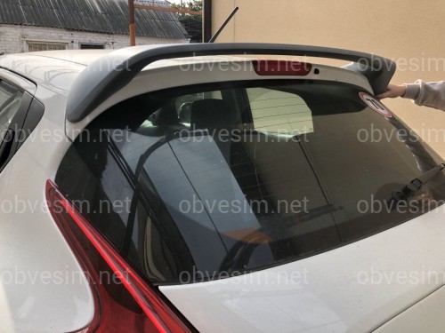Спойлер козирок Nissan Juke 2011-2018 ABS пластик під фарбування