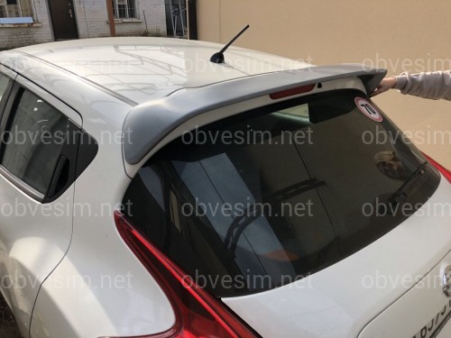 Спойлер козирок Nissan Juke 2011-2018 ABS пластик під фарбування