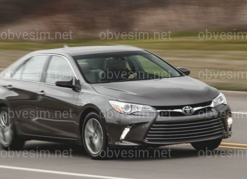 DRL ходові вогні + покажчик повороту в бампері Toyota Camry USA 55/60 14-17 (комплект 2 шт.)