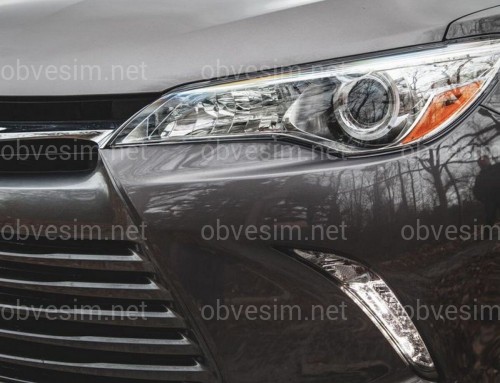 DRL ходові вогні + покажчик повороту в бампері Toyota Camry USA 55/60 14-17 (комплект 2 шт.)
