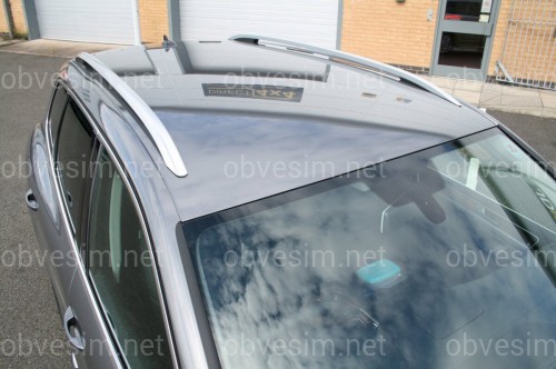 Рейлінги на дах OEM Porsche Cayenne 958/Volkswagen Touareg 2010-2018 алюміній 2шт. колір срібло