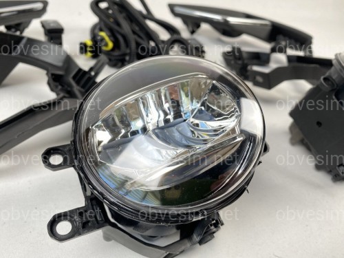 Комплект протитуманних LED фар для Toyota Land Cruiser Prado 150 2018-2023