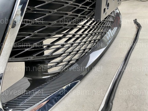 Бампер передній Lexus GS 2012-2015 у стилі GS F sport рестайлінг 2016+ (комплектний)