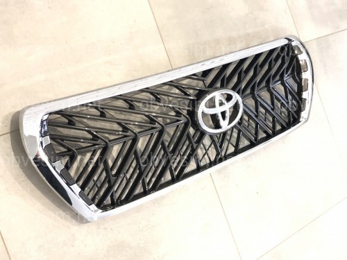 Решетка радиатора TRD Toyota Land Cruiser 200 2007-2015  темно-серая