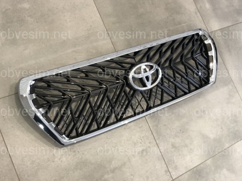 Решетка радиатора TRD Toyota Land Cruiser 200 2007-2015  темно-серая