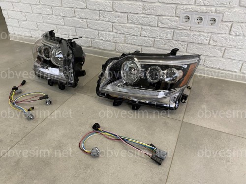 Фари Full Led Lexus GX 460 рестайлінг 2014-2019 2шт. ліва+права