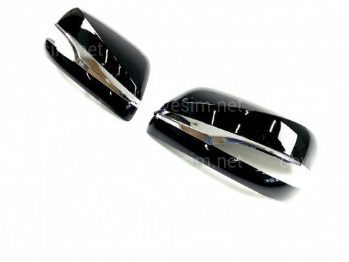 Кришки накладки дзеркал Lexus LX 570/450D 2016-2021 GX 460 2009-2021 2шт.