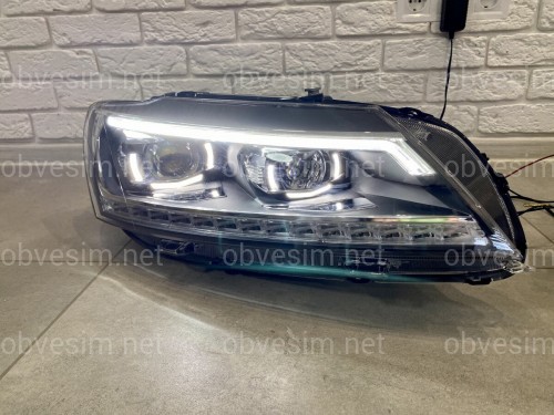 LED фари Volkswagen Passat B7 USA 2011-2015 у стилі B8 USA