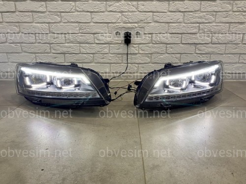 LED фари Volkswagen Passat B7 USA 2011-2015 у стилі B8 USA