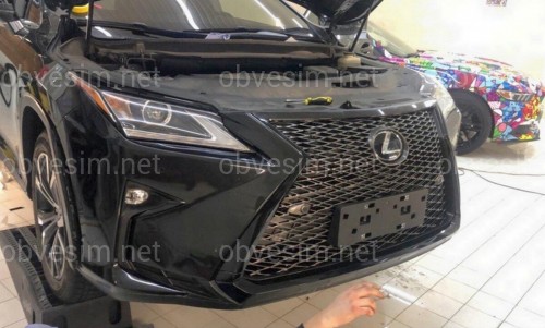 Решітка радіатора Lexus RX 2015-2019 У СТИЛІ F-SPORT ДЛЯ ЗВИЧАЙНОЇ ВЕРСІЇ