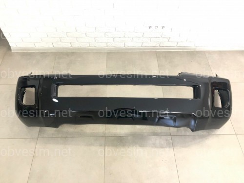 Бампер передній Toyota Land Cruiser 200 2007-2015 рестайлінг 2012 КОЛІР ЧОРНИЙ 202