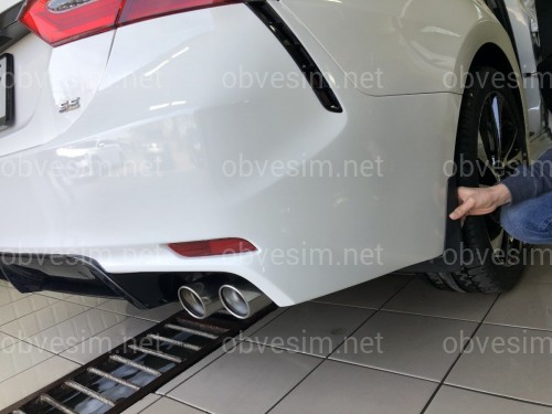 Бризковики Toyota Camry 70 USA SE XSE 2017-2023, комплект 4шт.
