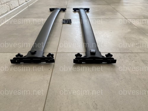 Поперечки на рейлінги Lexus RX 350/450h 2009-2015 алюміній 2шт.