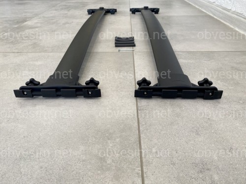 Поперечки на рейлінги Lexus RX 350/450h 2009-2015 алюміній 2шт.