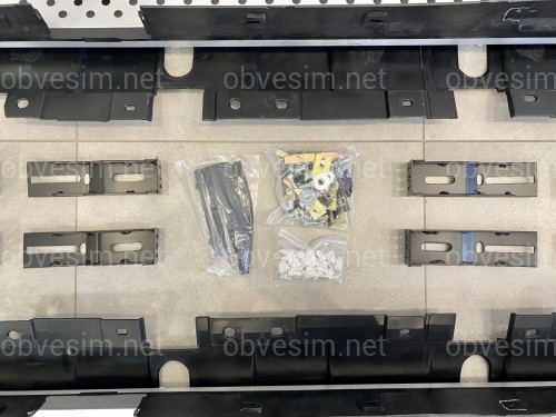 Пороги бічні OEM підніжки BMW X3 F25 2011-2017 2шт.