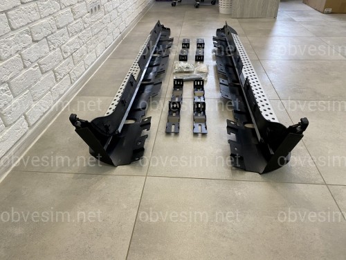 Пороги бічні OEM підніжки BMW X3 F25 2011-2017 2шт.