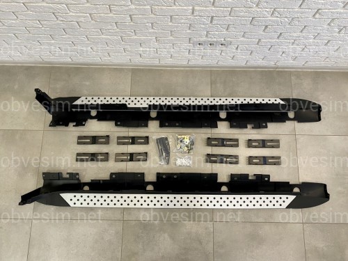 Пороги бічні OEM підніжки BMW X3 F25 2011-2017 2шт.