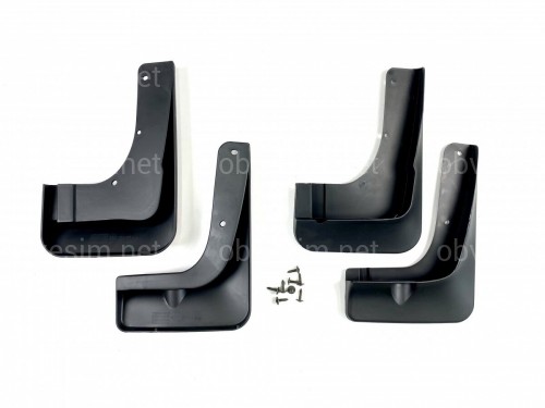 Бризковики Mitsubishi Outlander 2013-2015 комплект 4 шт