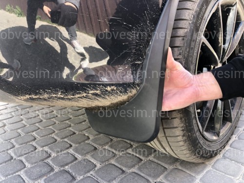 Бризковики Audi Q5 2009-2016 для авто в обвісі S-Line / SQ5 комплект 4 шт.