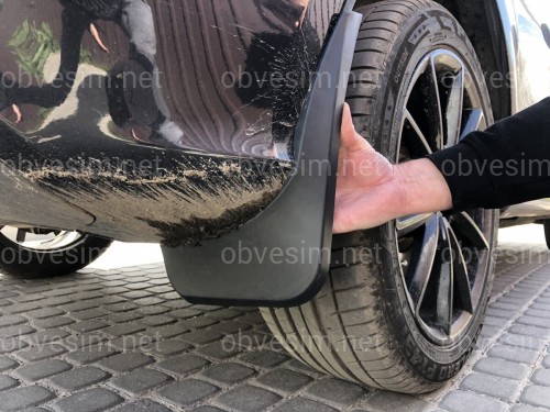 Бризковики Audi Q5 2009-2016 для авто в обвісі S-Line / SQ5 комплект 4 шт.
