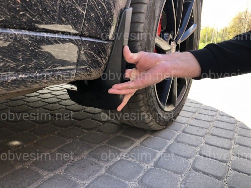 Бризковики Audi Q5 2009-2016 для авто в обвісі S-Line / SQ5 комплект 4 шт.
