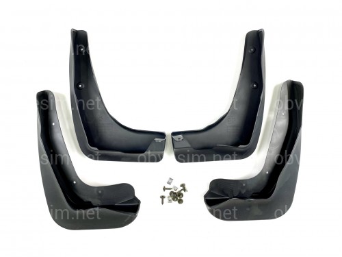 Бризковики BMW 1 F20 2012-2019 комплект 4 шт.