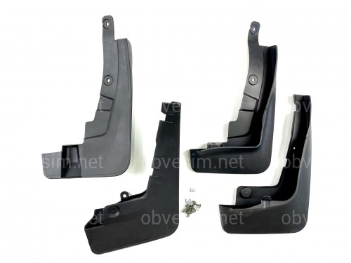 Бризковики BMW X7 G07 2019+ комплект 4 шт.