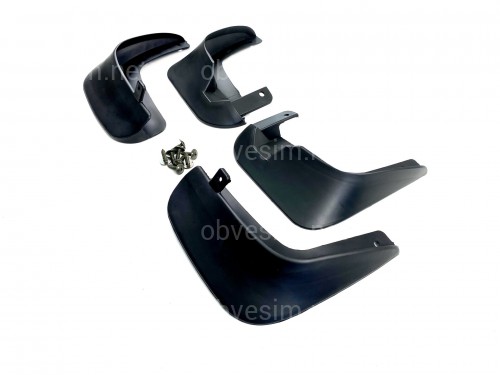 Бризковики Chevrolet Aveo T250 2006-2012 Sedan комплект 4 шт.